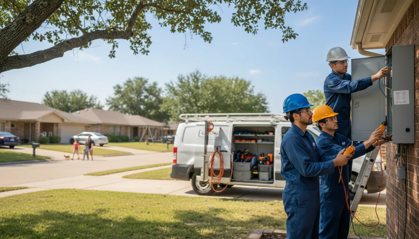 Certified electrician providing emergency electrical services in Rexford, KS